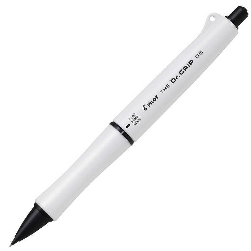 PILOT The Dr. Grip Mechanical Pencil Black Accent [HTDGB-15-MW] - Matte White